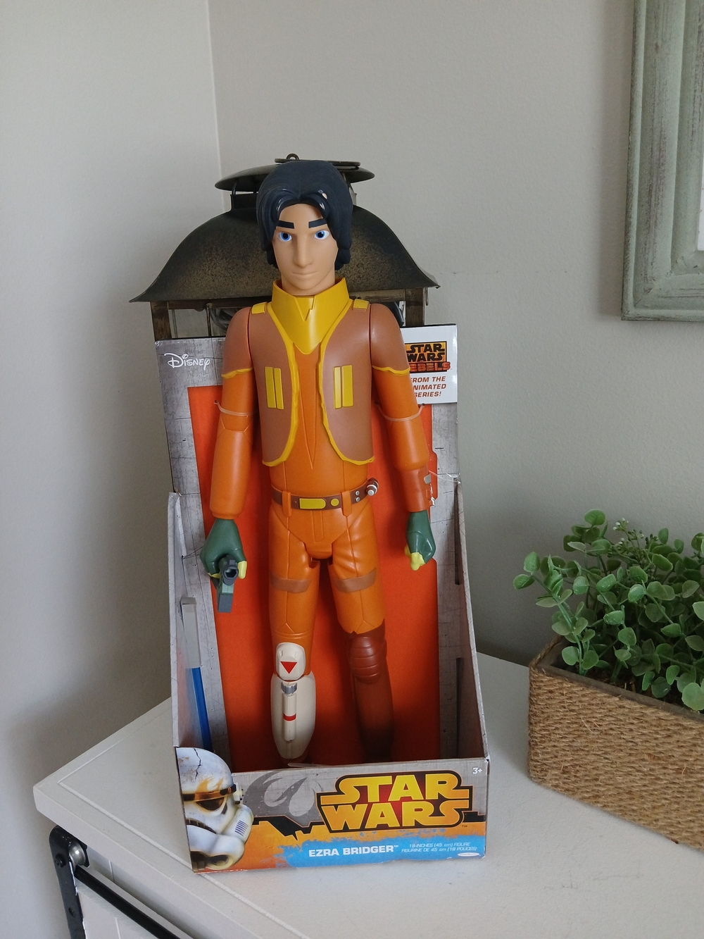 Star Wars Ezra Bridger Orange Kids Action Figure